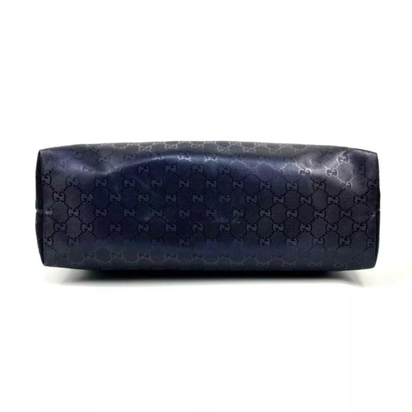 GUCCI GUCCISIMA GG Monogram Imprime Tote bag Shoulder Bag Purple Blue Large - Picture 4 of 8